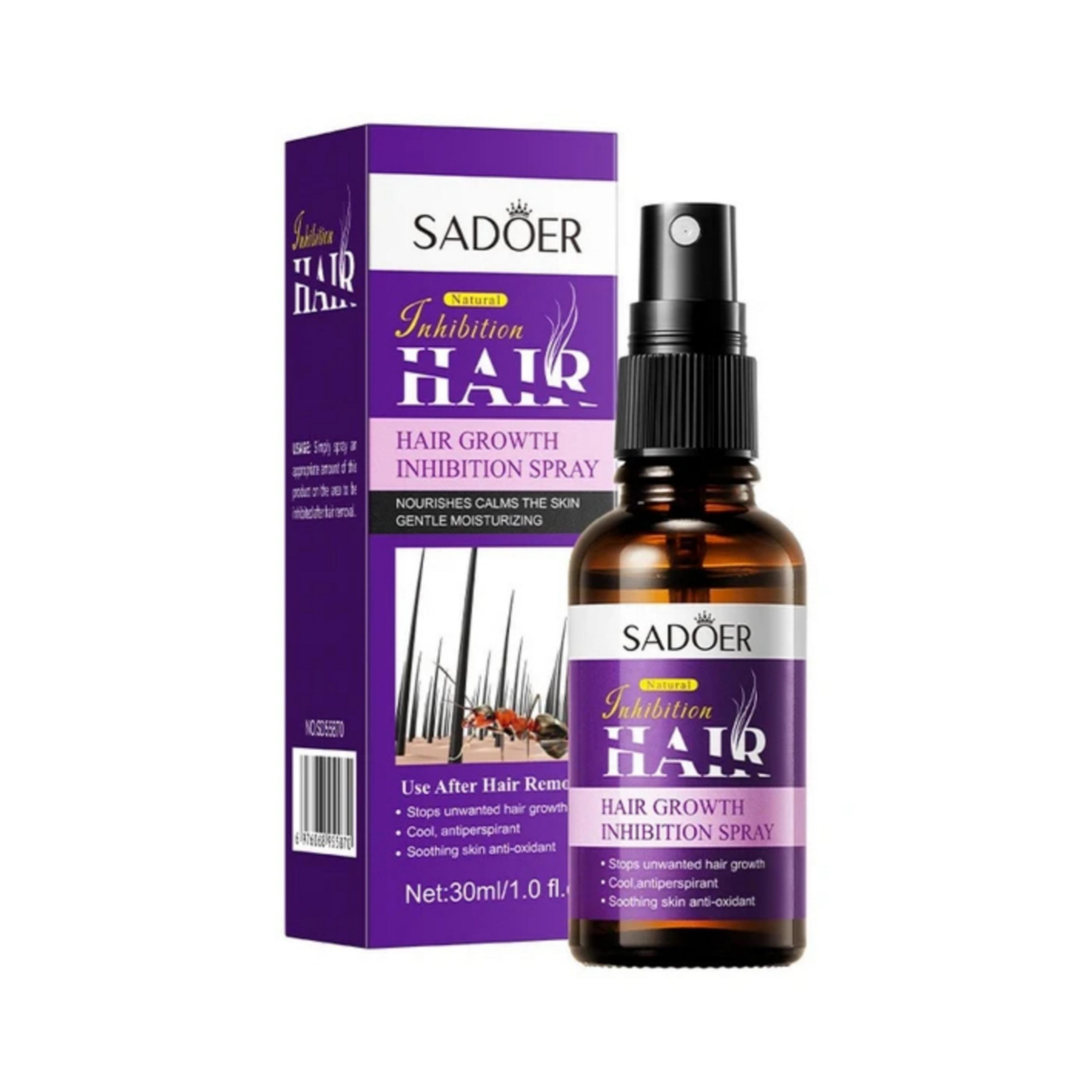 اسپری روغن مورچه سادور بازدارنده رشد مو زائد